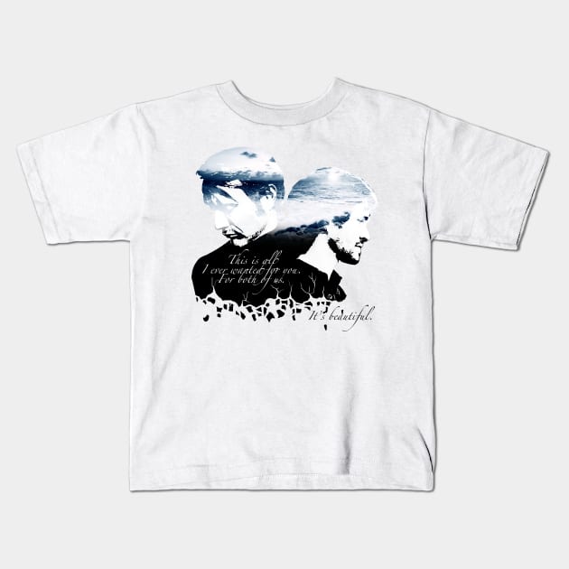 It's Beautiful - Hannibal Kids T-Shirt by tirmedesign